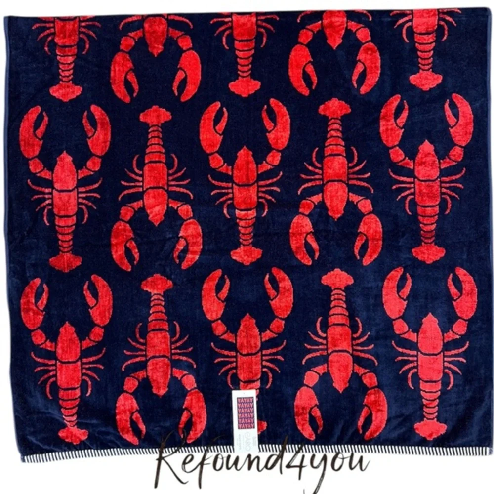 Caro - ‘Red Lobster’ Beach towel. NWT Firm! No offers please!